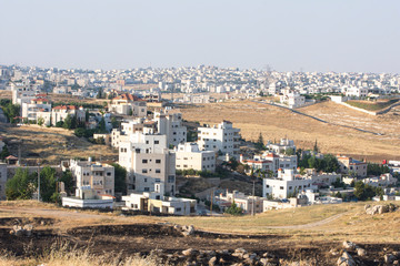 Obraz premium Amman city - Jordan, Amman, the capital of Jordan, is a houses city 