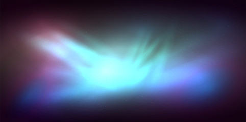 Cosmic Galaxy Background with nebula, stardust and bright shining stars. vector abstract illutration.