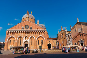 Fototapeta na wymiar The Pontifical Basilica of Saint Anthony of Padua, Padua, Veneto, Northern Italy.