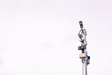 Obraz premium Closed-circuit drum, motion detector Phuket International Airport