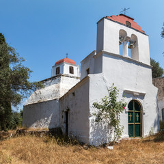 Fototapeta na wymiar Kirche Stavroménos in Nimfes
