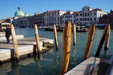 gondolas in venice