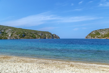 Fototapeta na wymiar Porto Koufo beach, Chalkidiki, Greece