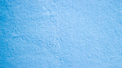 Background. Blue painted plastered wall