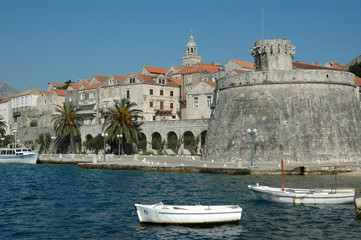 Korcula castle, Croatie, Europe