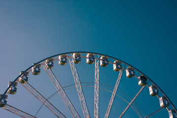  A 60 foot ferris wheel in Torquay Devon England