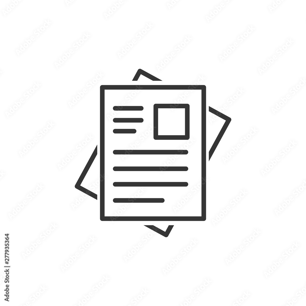 Aufkleber document like auditing. scrutiny, annual verification, info. flat style quality sign or success prov