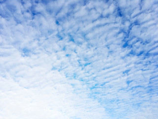 Background sky,Bright in Phuket Thailand,Altocumulus.