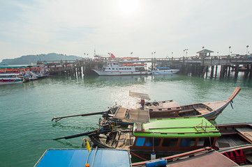 Tourist port Rural Road 4007, Pa Khlok (Ko Naka Noi), Tha Lang, Phuket, 83110,To the Koh Surin Ko Panyi. He leaned, Khao Tapu Phang Nga Bay National Park. and Similan Island,Important Attractions