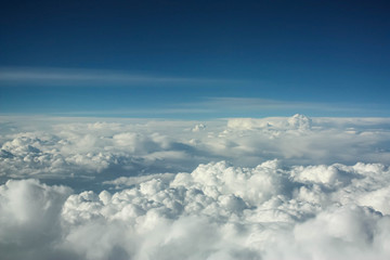 Fototapeta na wymiar beautiful blue sky with clouds background. Sky clouds. Cloudscape.
