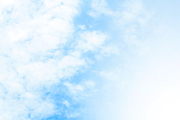 Background sky Cirrostratus 6,000 - 8,000 meters from the ground,Bright in Phuket Thailand.