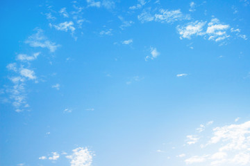 Background sky Cirrostratus 6,000 - 8,000 meters from the ground,Bright in Phuket Thailand.