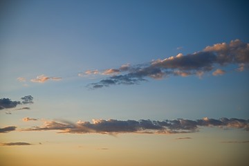 Cloudscape In Summer. Stock Image.