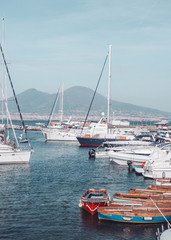 Fototapeta na wymiar Naples Harbor