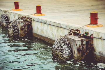 In Holbox, an Island in the Caribbean Mexico, The entrance of vehicles is not allowed at Holbox in...