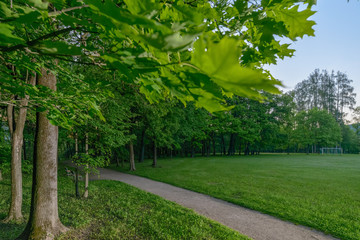 The green park Ravne na Koroškem