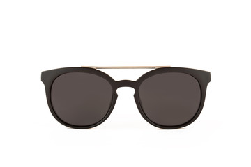 Sunglasses, front view isolated on white background