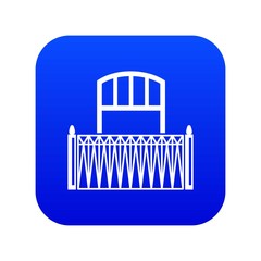 Lattice balcony icon. Simple illustration of lattice balcony vector icon for web