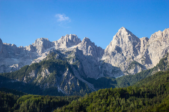 gorgeous view of moutain Spik in Julian Apls
