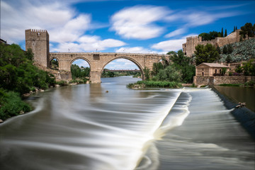 Fototapeta premium San Martin Bridge of Toledo