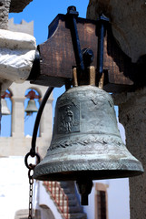 Fototapeta premium Monastery of Saint John the Theologian at Patmos Island in Greece