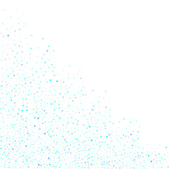 Blue, cyan, turquoise glitter stars confetti