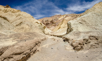 Fototapeta na wymiar Golden Canyon Trail, Death Valley National Park, California, USA