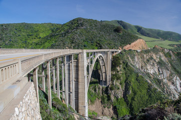 Fototapeta premium Bixby Creek Bridge, The Big Sur, California, USA