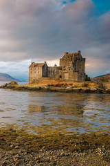 Fototapeta na wymiar Beautiful Eilean Donan Castle taken in highlands, Scotland