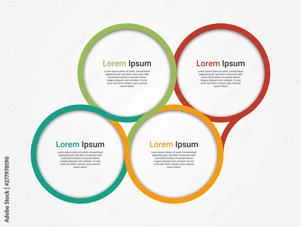 Poster Modern Infographic Design. Business data visualization and Process chart. Diagram with Step or option. Template for presentations.