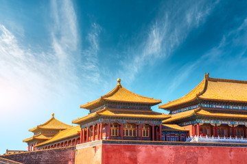 Beautiful Forbidden City in Beijing,China