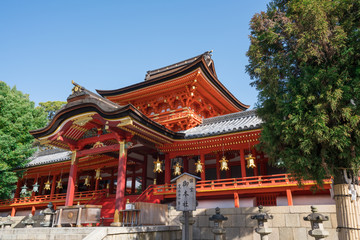 Naklejka premium 京都 石清水八幡宮