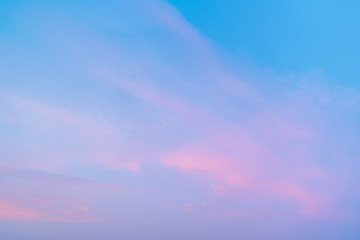 Beautiful Sky and Cloud Landscape..