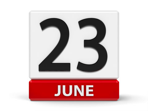 Cubes calendar 23rd June