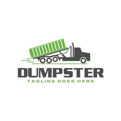 Dumpster Truck Logo