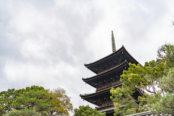 古都京都 東寺 五重の塔