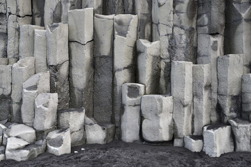 Basaltfelsen in Reynisfjara | Island