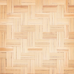 close up woven bamboo pattern background