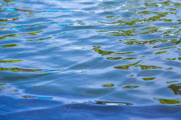 Water wave reflection