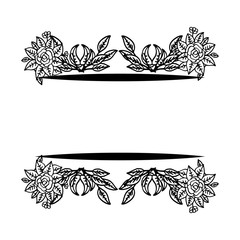 Border for the cover, decorative frame, wedding card. Vector