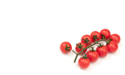 red currant isolated on white background