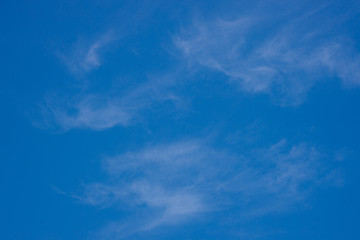 blue sky with white clouds