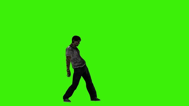 Male Zombie Thriller Dance 4K