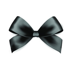 Vector bow Isolated on white background