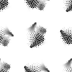 Modern halftone background meaningful dots Abstract futuristic backdrop.