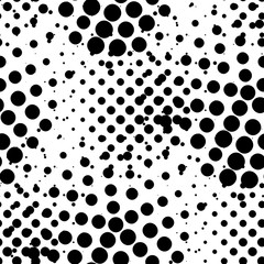 Modern halftone background meaningful dots Abstract futuristic backdrop.