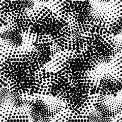 Modern halftone background meaningful dots Abstract futuristic backdrop.