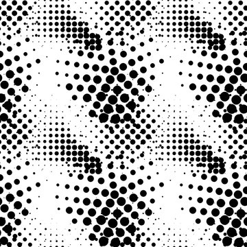 Modern Halftone Background Meaningful Dots Abstract Futuristic Backdrop.