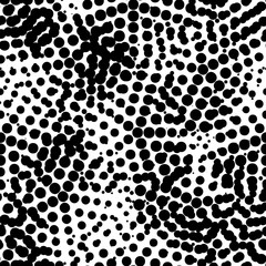 Modern halftone background meaningful dots Abstract futuristic backdrop.