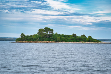 Beautiful island near Rovinj, Croatia